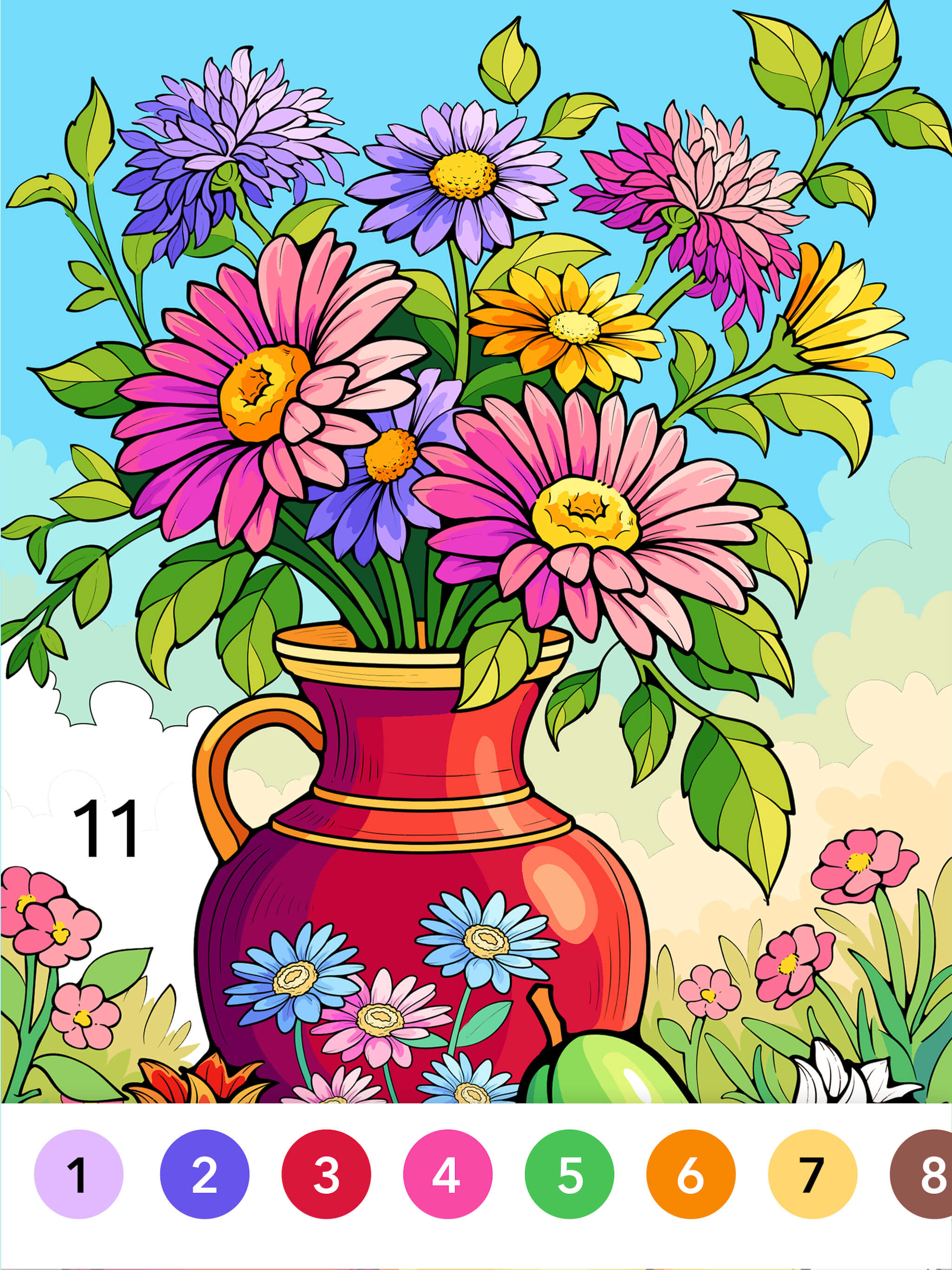 Flower artwork